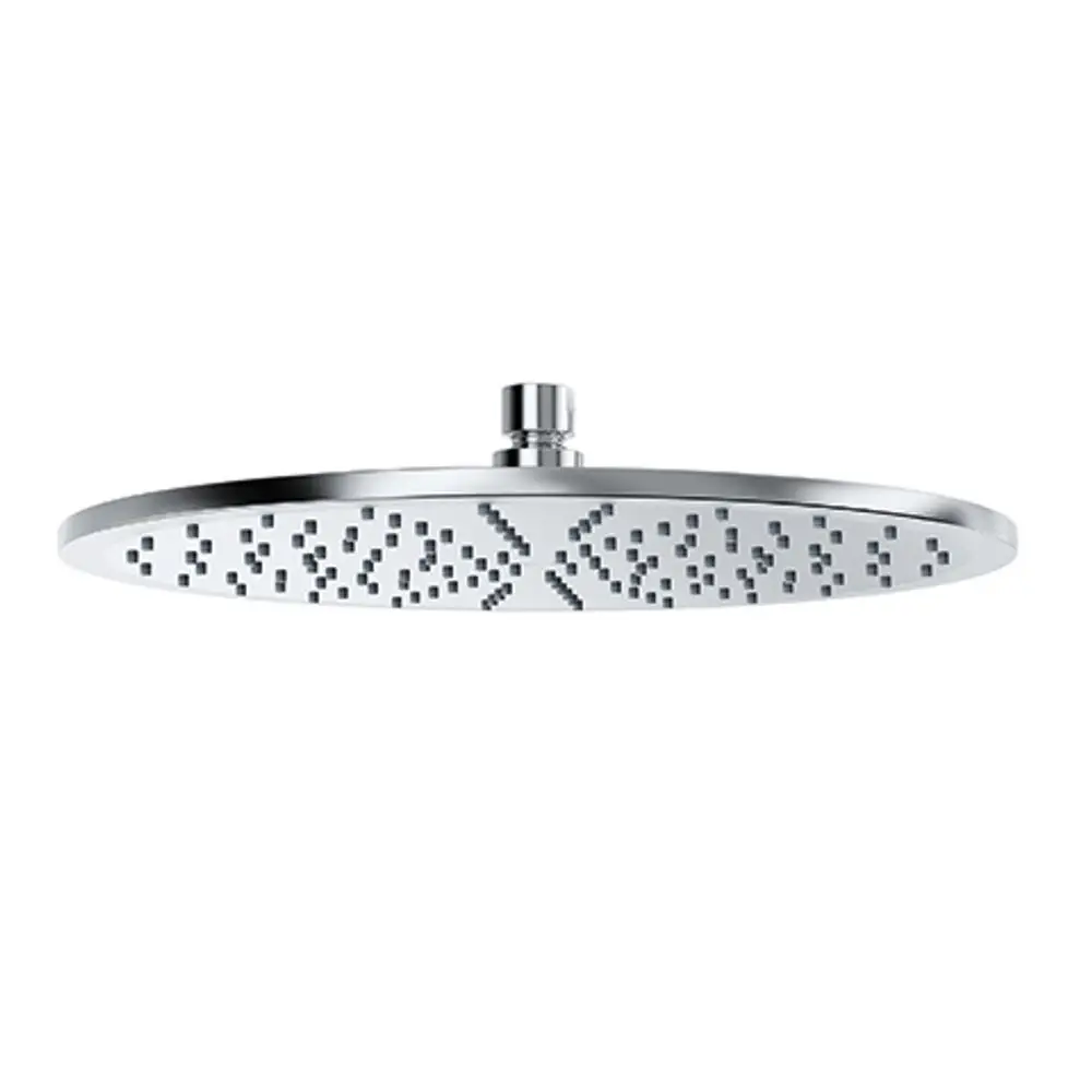 Hochwertige Duschkopfbrause von Kludi in runder Form mit einer flachen Oberfläche und einem klaren, funktionalen Design. Ideal für moderne Badezimmer.